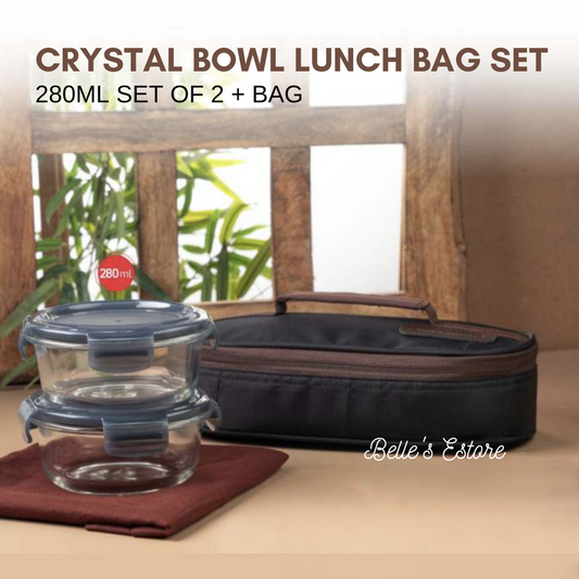 Crystal Bowl Lunch Bag Set (Pre-Order)