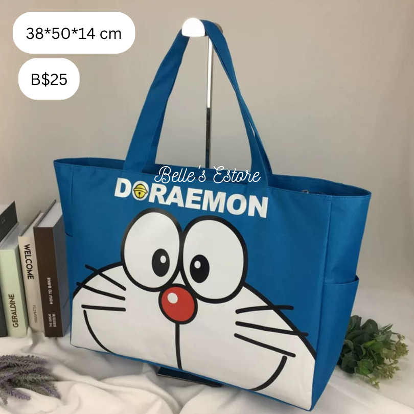 Doraemon Zipped Tote Bags (Pre-Order)