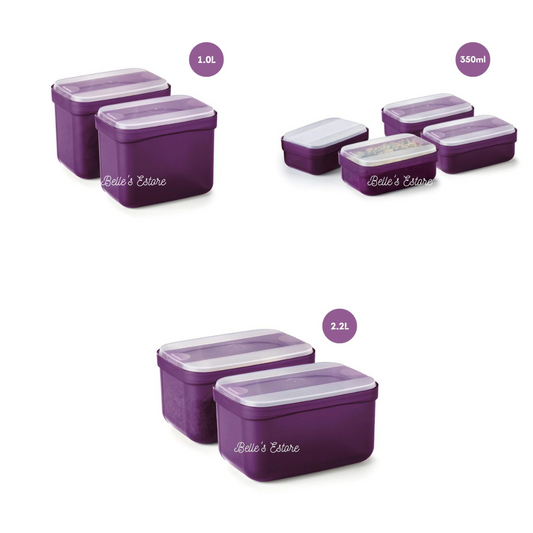 350ml, 1L or 2.2L Drawer Canister Sets (Instock)