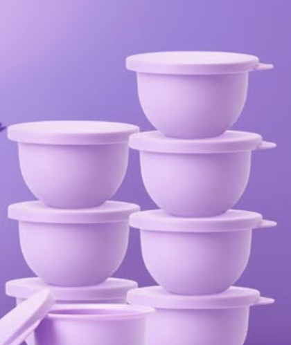 Expression Bowl Lilac 200ml Set of 6 (Instock)
