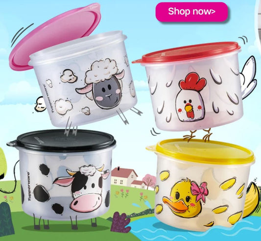 Fab Farm Canister Set of 4 (Instock)