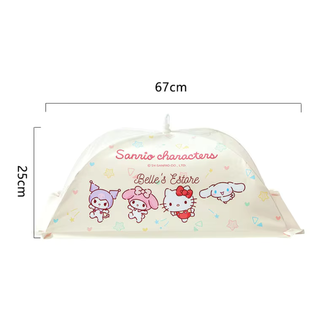 Sanrio Food Cover Net Pink/Yellow (Pre-Order)