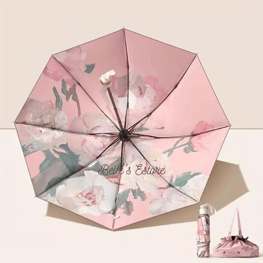 Garden Flowers Foldable Umbrella (Pre-Order)