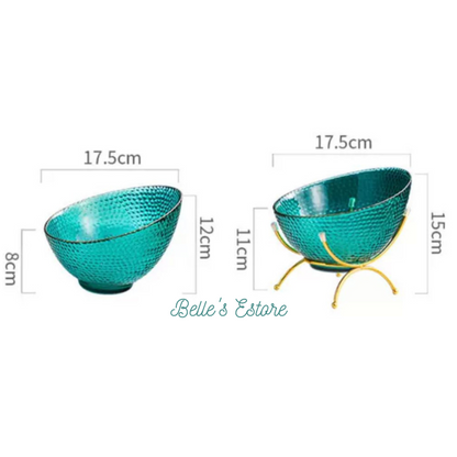 Glass Bowl with Stand (Pre-Order)