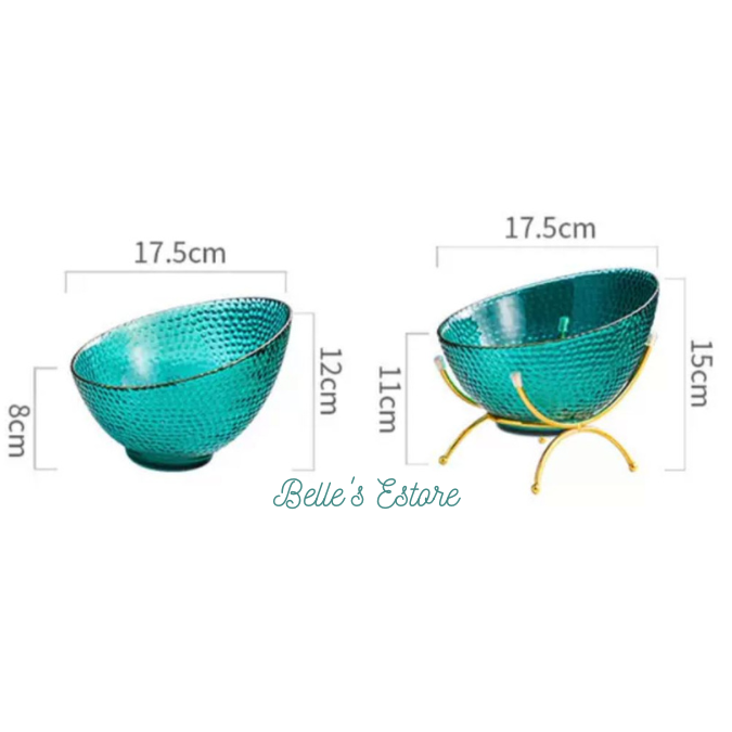 Glass Bowl with Stand (Pre-Order)