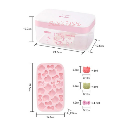 Sanrio Silicone Ice Tray with Container (Pre-Order)