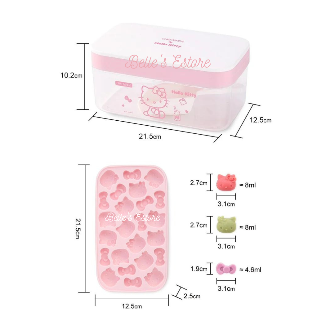 Sanrio Silicone Ice Tray with Container (Pre-Order)