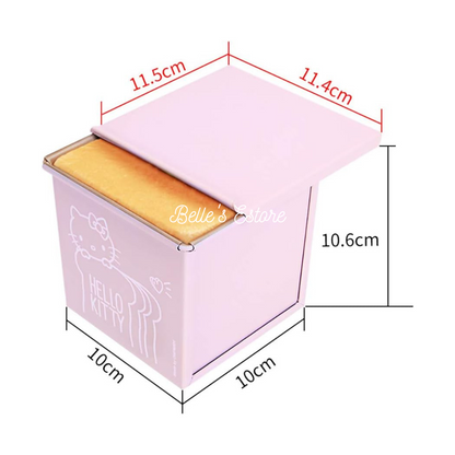 Hello Kitty Non-Stick Cake Loaf Pan With Cover (Pre-Order)