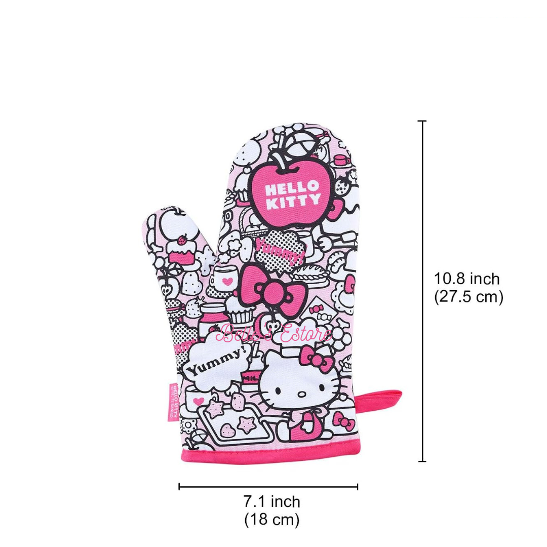 Hello Kitty 2 Pieces Oven Mitt (Pre-Order)