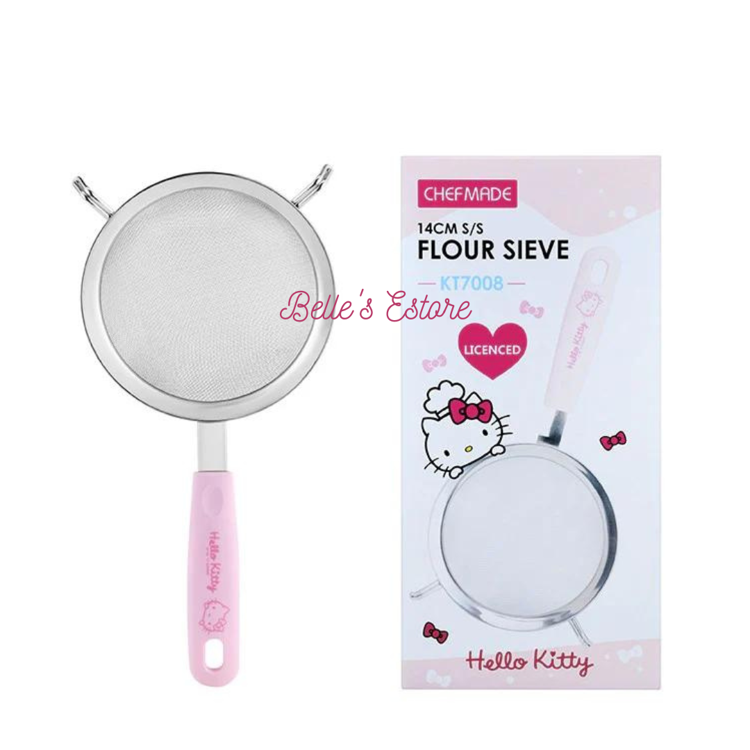 Hello Kitty Stainless Steel Flour Sieve (Pre-Order)