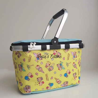 Insulated, Expandable and Collapsible Picnic Basket Bag (Pre-Order)