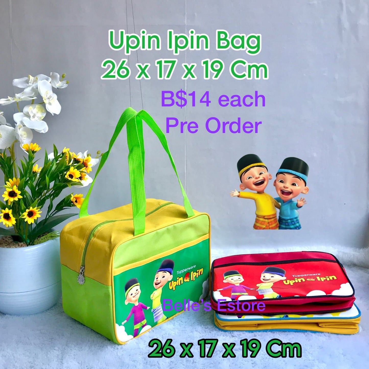 Upin Ipin lunch bag (Pre Order)