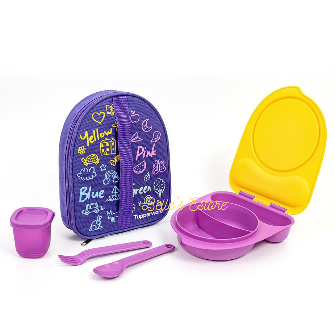 Kiddos Colors Lunch Set Purple (Pre-Order)