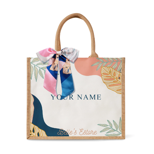 Personalized Charlotte Summer Series Large/Small/Mini Tote Bag (Pre-Order)