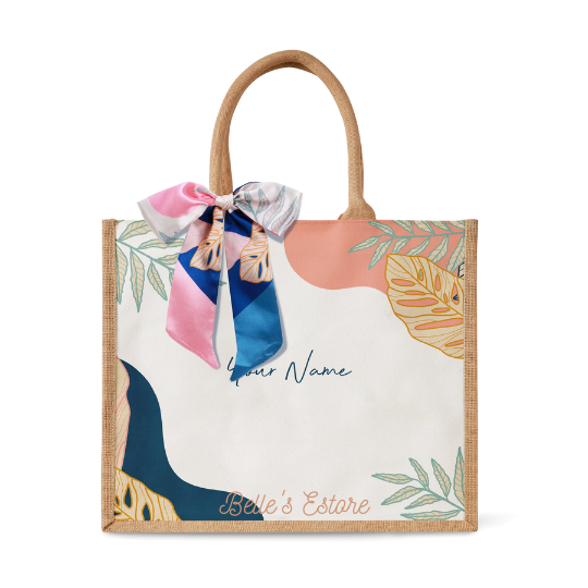 Personalized Charlotte Summer Series Large/Small/Mini Tote Bag (Pre-Order)