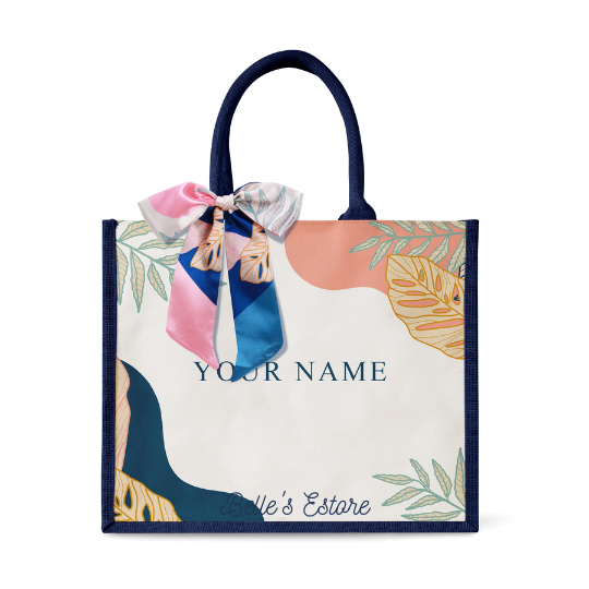 Personalized Charlotte Summer Series Large/Small/Mini Tote Bag (Pre-Order)