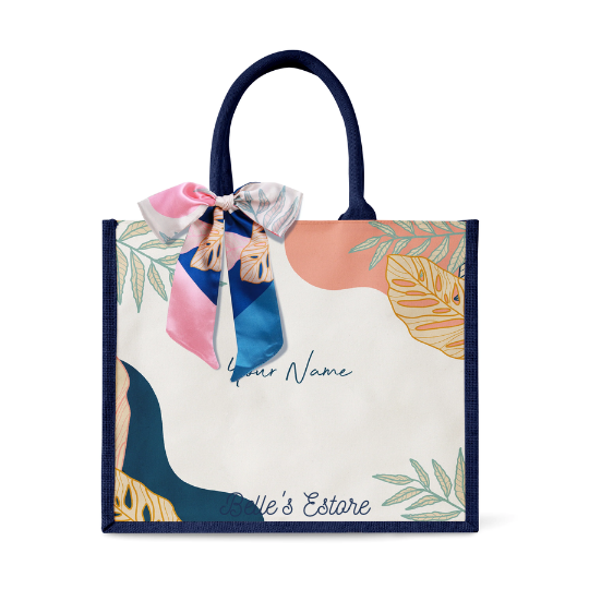 Personalized Charlotte Summer Series Large/Small/Mini Tote Bag (Pre-Order)