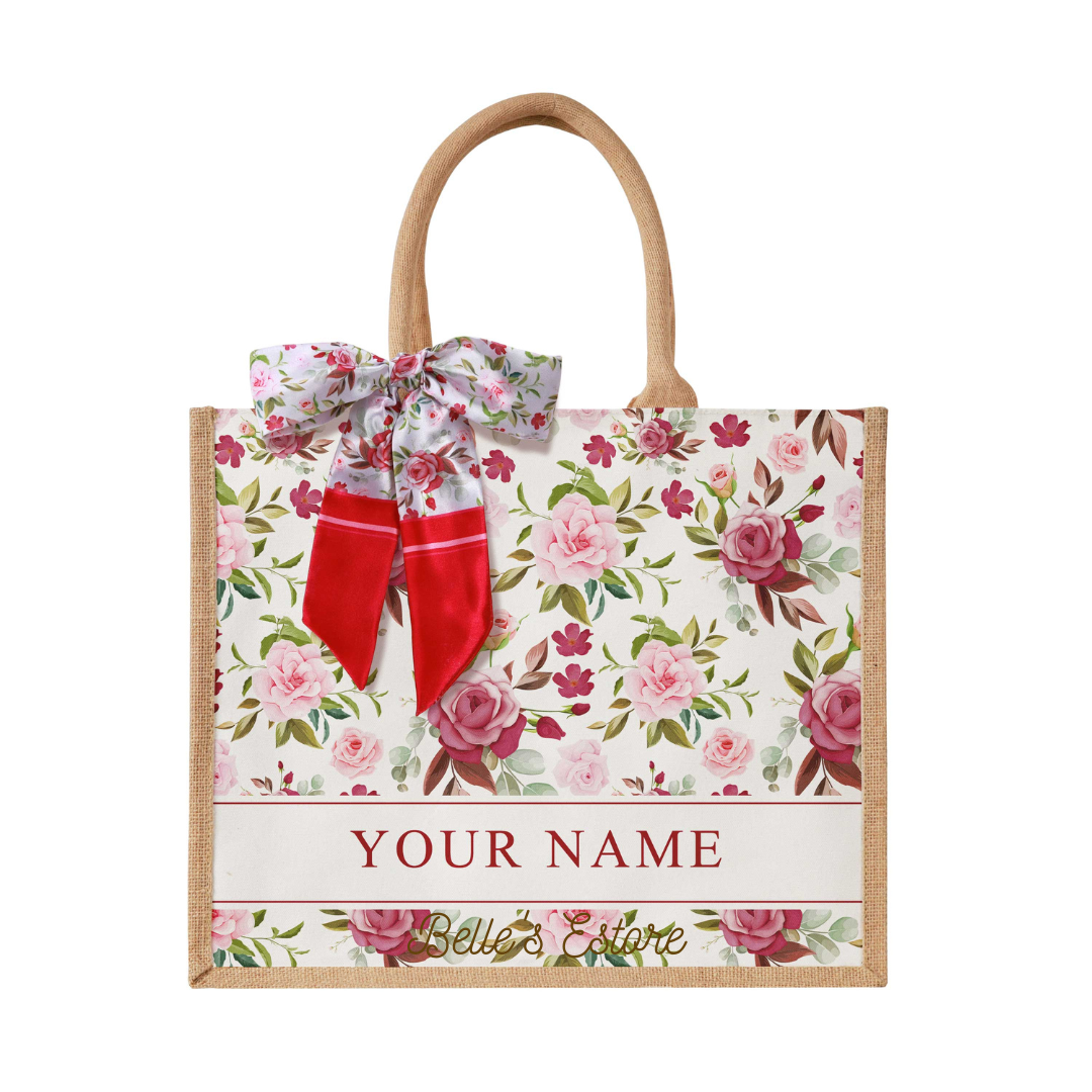 Personalized Laura Ruby Series Large/Small/Lunch/Mini Tote Bag (Pre-Order)