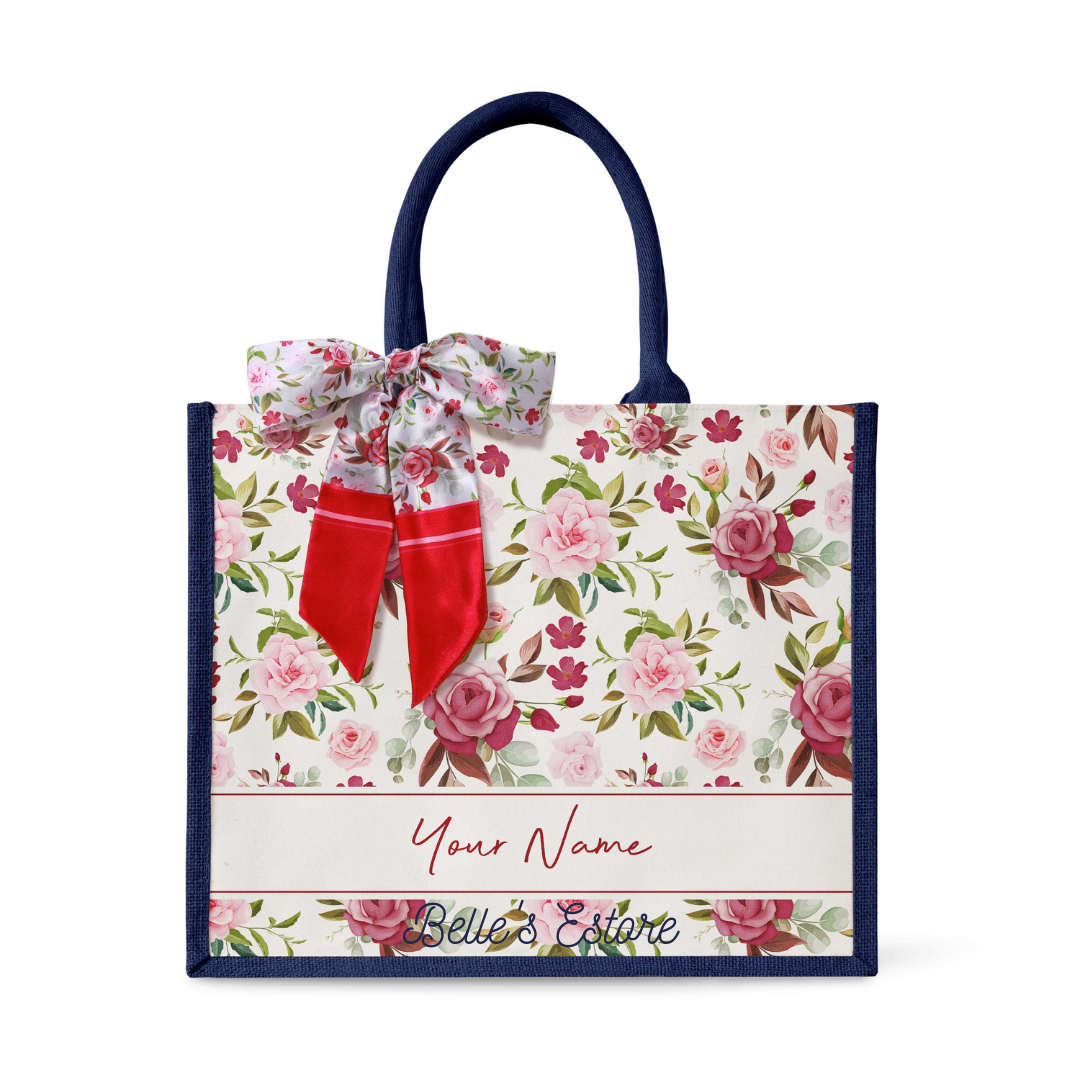 Personalized Laura Ruby Series Large/Small/Lunch/Mini Tote Bag (Pre-Order)