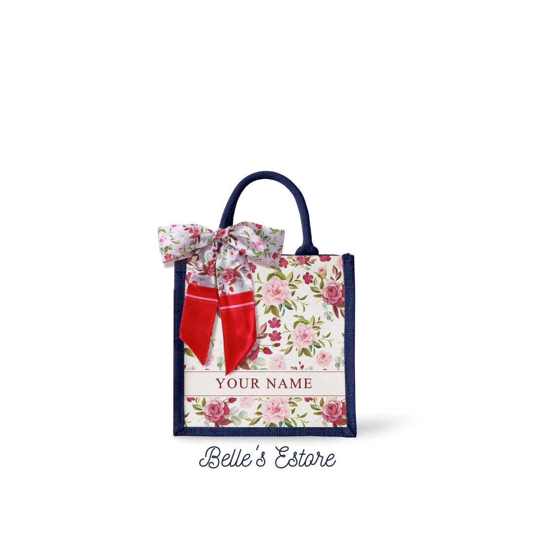 Personalized Laura Ruby Series Large/Small/Lunch/Mini Tote Bag (Pre-Order)