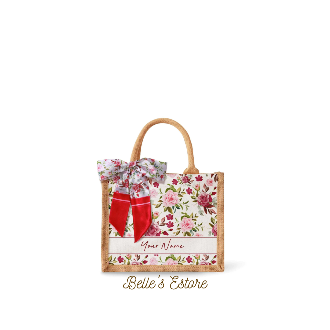 Personalized Laura Ruby Series Large/Small/Lunch/Mini Tote Bag (Pre-Order)