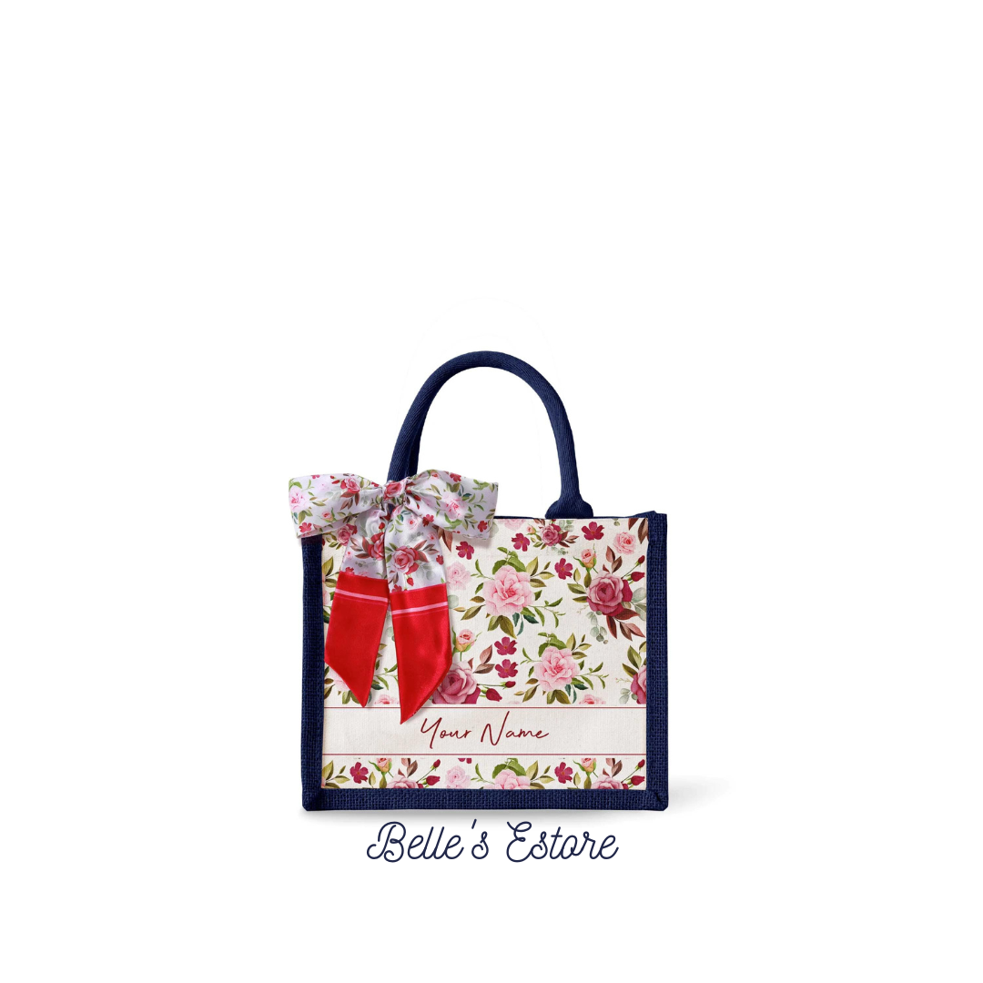 Personalized Laura Ruby Series Large/Small/Lunch/Mini Tote Bag (Pre-Order)