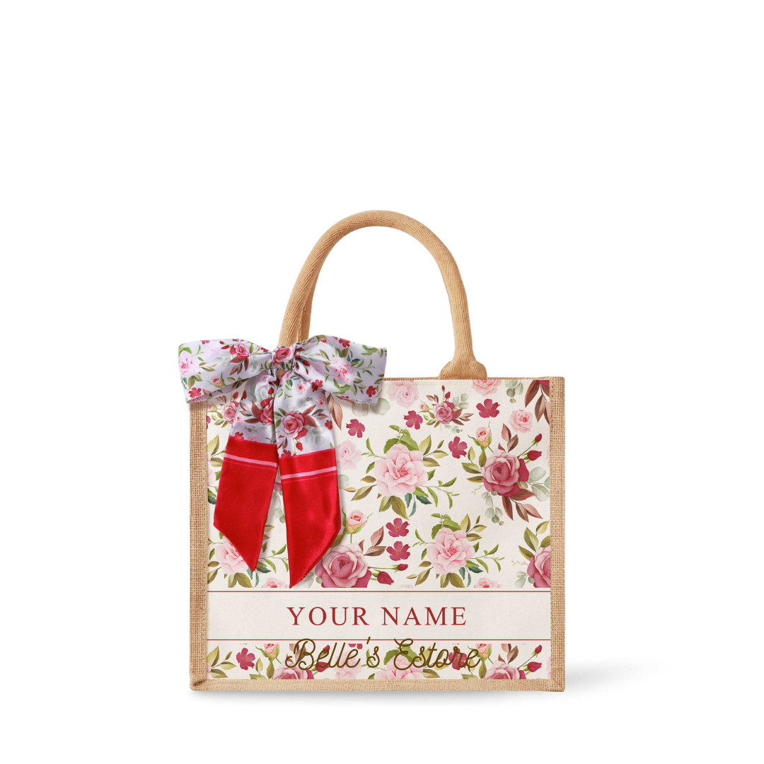 Personalized Laura Ruby Series Large/Small/Lunch/Mini Tote Bag (Pre-Order)