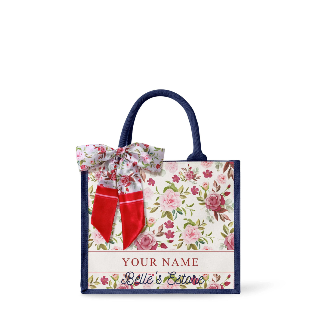 Personalized Laura Ruby Series Large/Small/Lunch/Mini Tote Bag (Pre-Order)