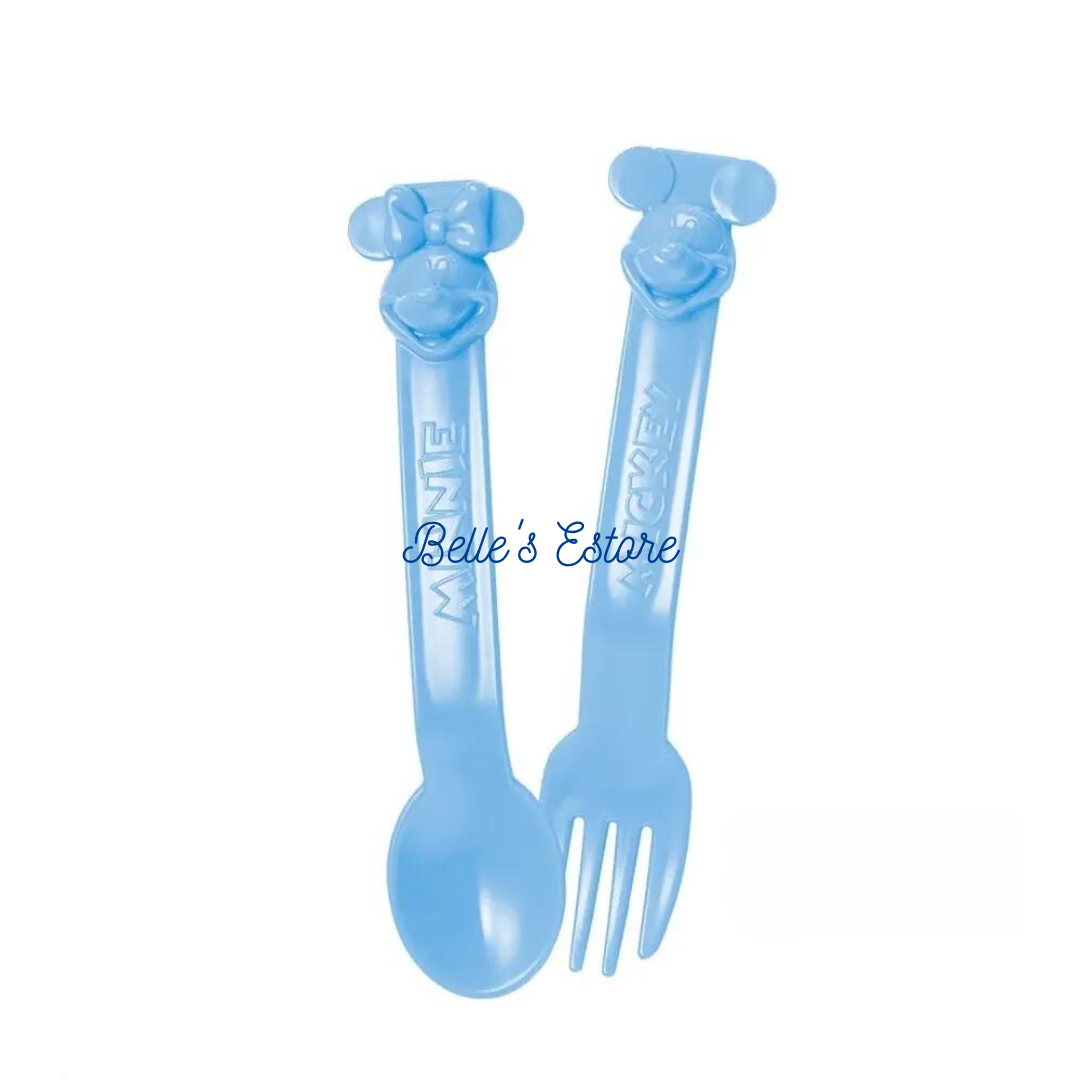 Disney Mickey Minnie Cutlery Set (Instock)