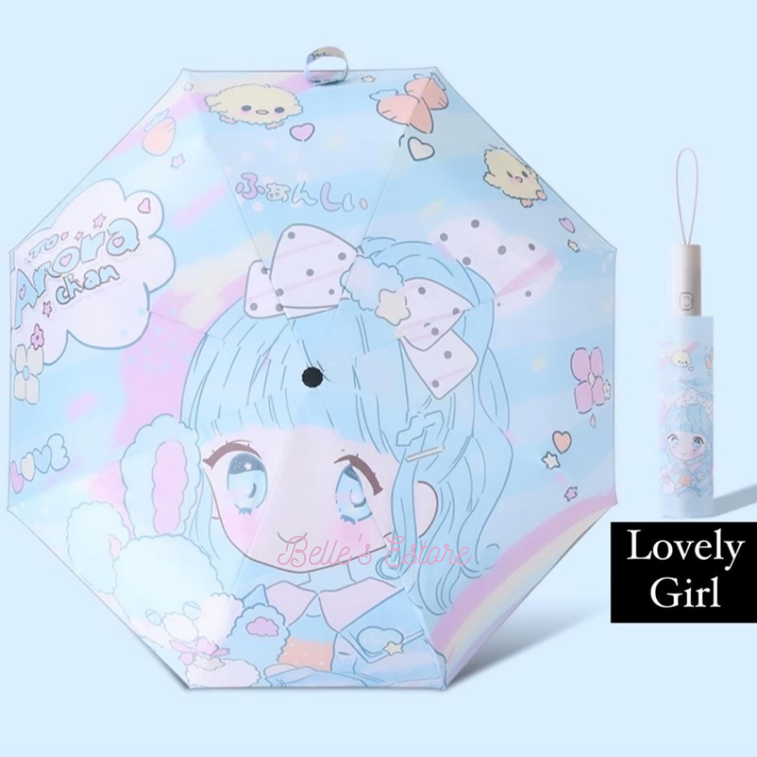 Automatic Foldable Umbrella Girls Series (Pre-Order)