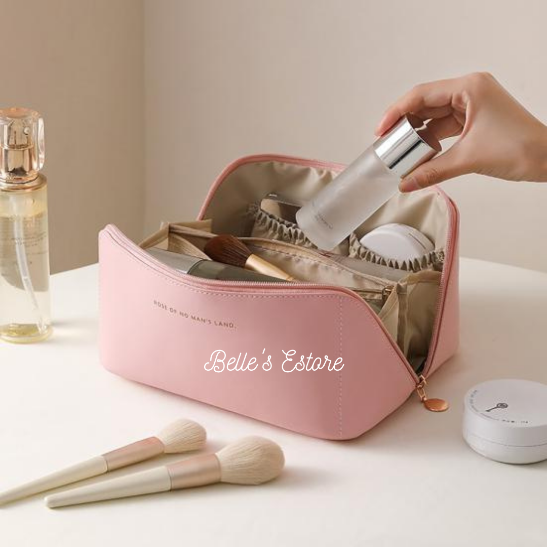 Leather Makeup Bag (Pre-Order)