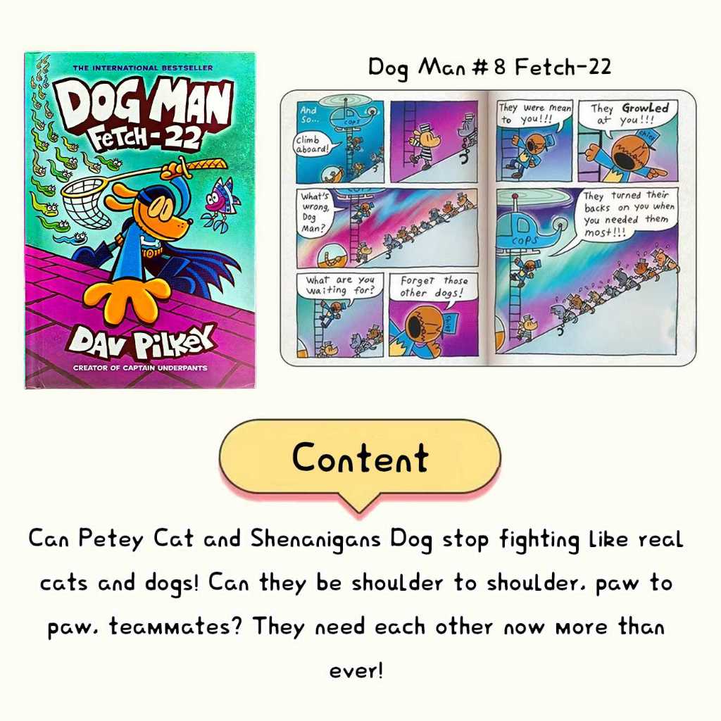 Dog Man Book Collection Series (Pre-Order)