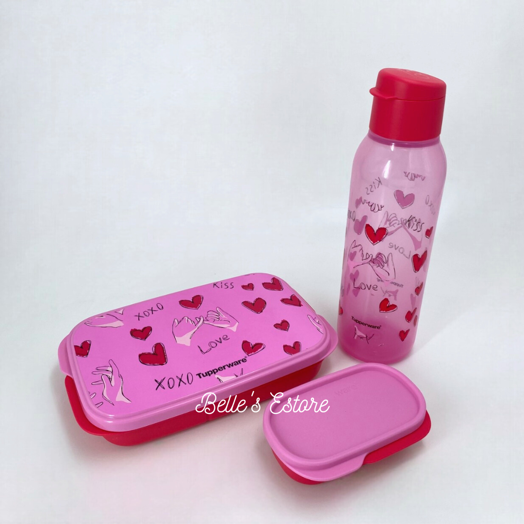 My Heart Pink Lunch Set (Instock)