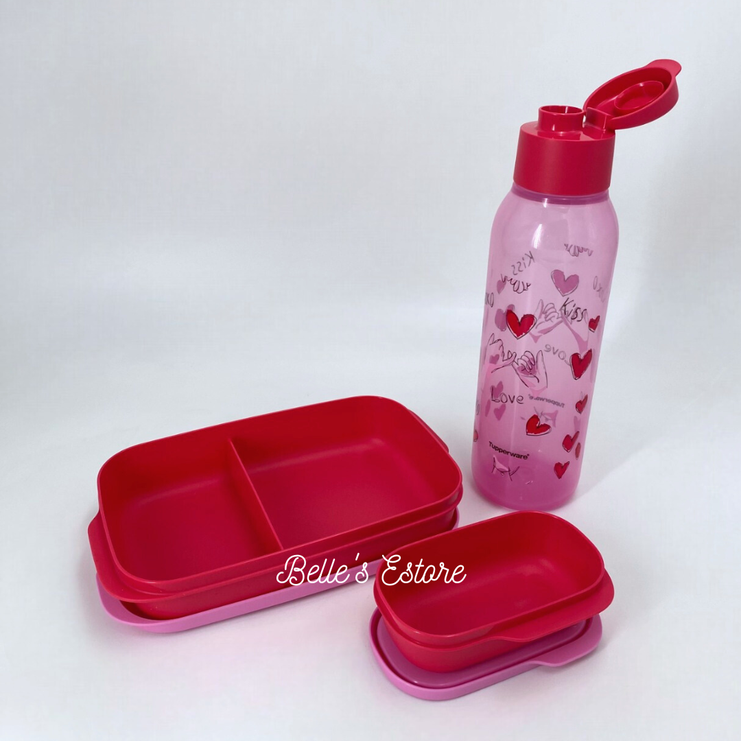 My Heart Pink Lunch Set (Instock)