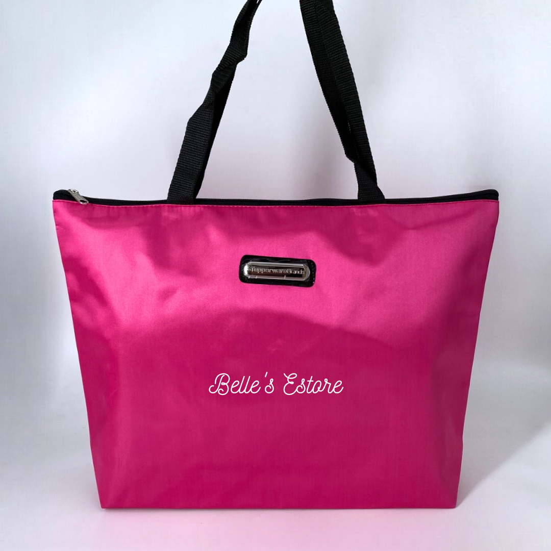 Dark Purple or Pink Tupperware Tote Bag (Instock)