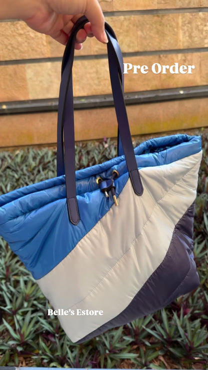 Lightweight Colorblock Tote Bag (Pre-Order)