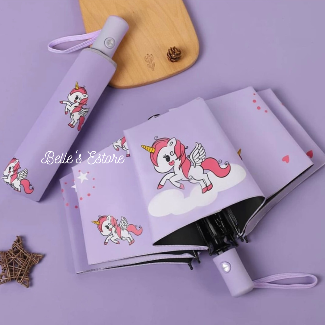 Automatic Retractable Umbrella Unicorn 🦄 Series (Pre-Order)