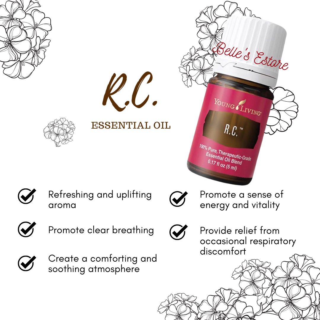 Young Living R.C. Essential Oil Blend 15ml (Instock)