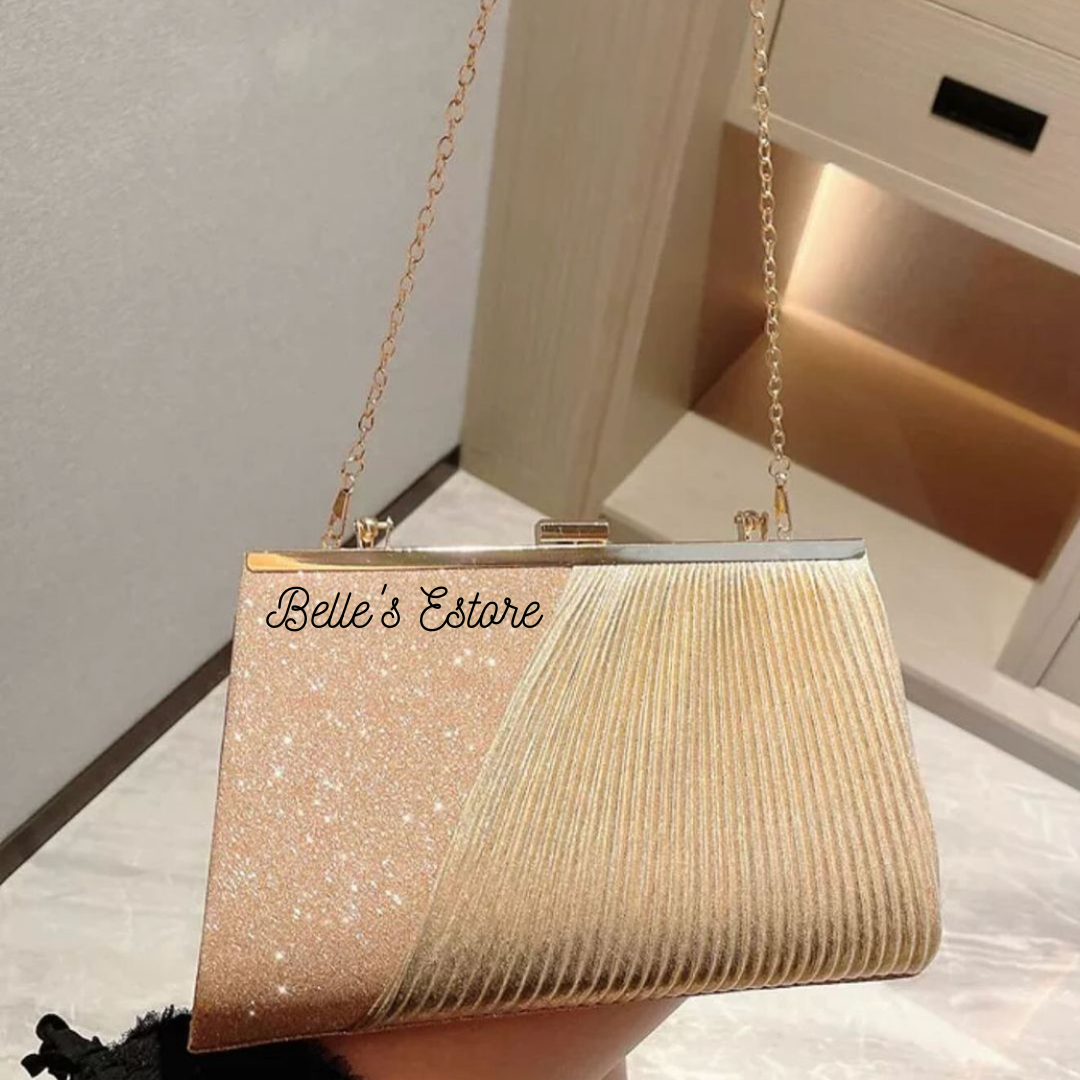 Silver or Rose Gold Sparkling Bag (Pre-Order)