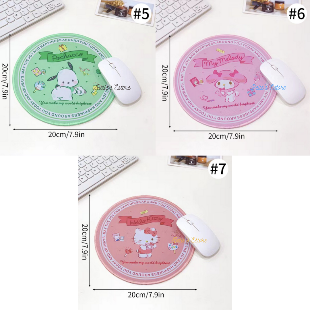 Cute Cartoon Mousepad (Pre-Order)