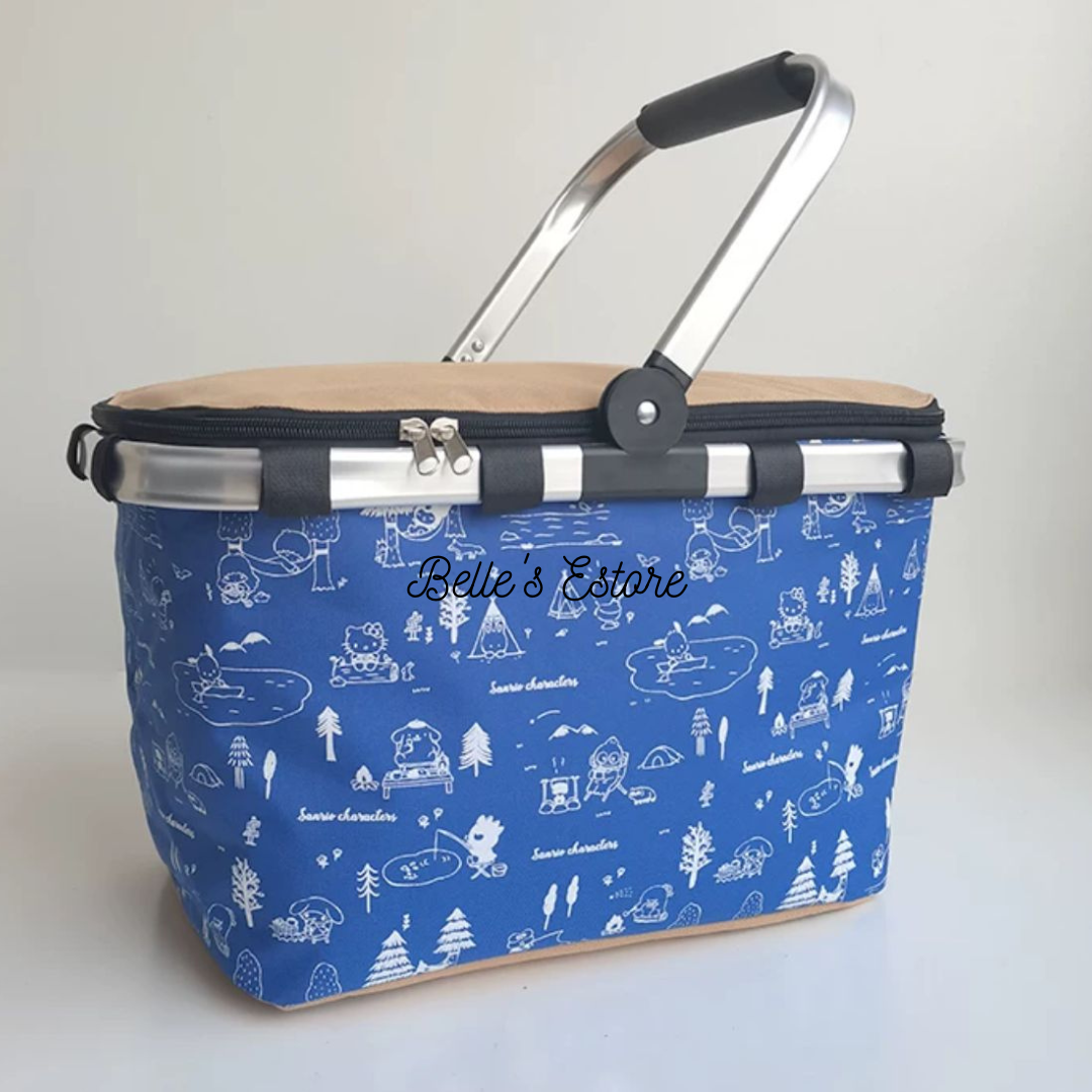 Insulated, Expandable and Collapsible Picnic Basket Bag (Pre-Order)