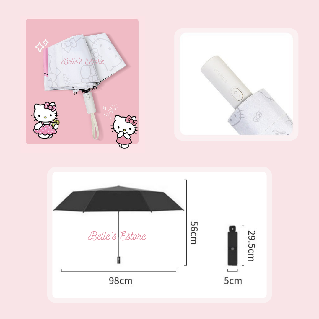 Sanrio Automatic Folding Umbrella (Pre-Order)