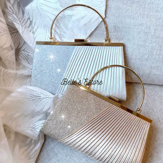 Silver or Rose Gold Sparkling Bag (Pre-Order)