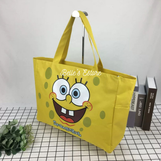 SpongeBob Zipped Tote Bags (Pre-Order)