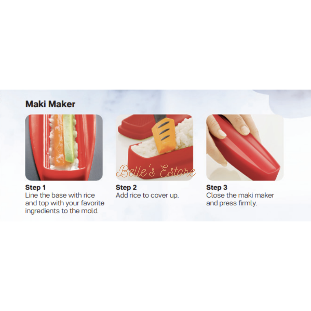 Sushi Maker Red Set (Instock)