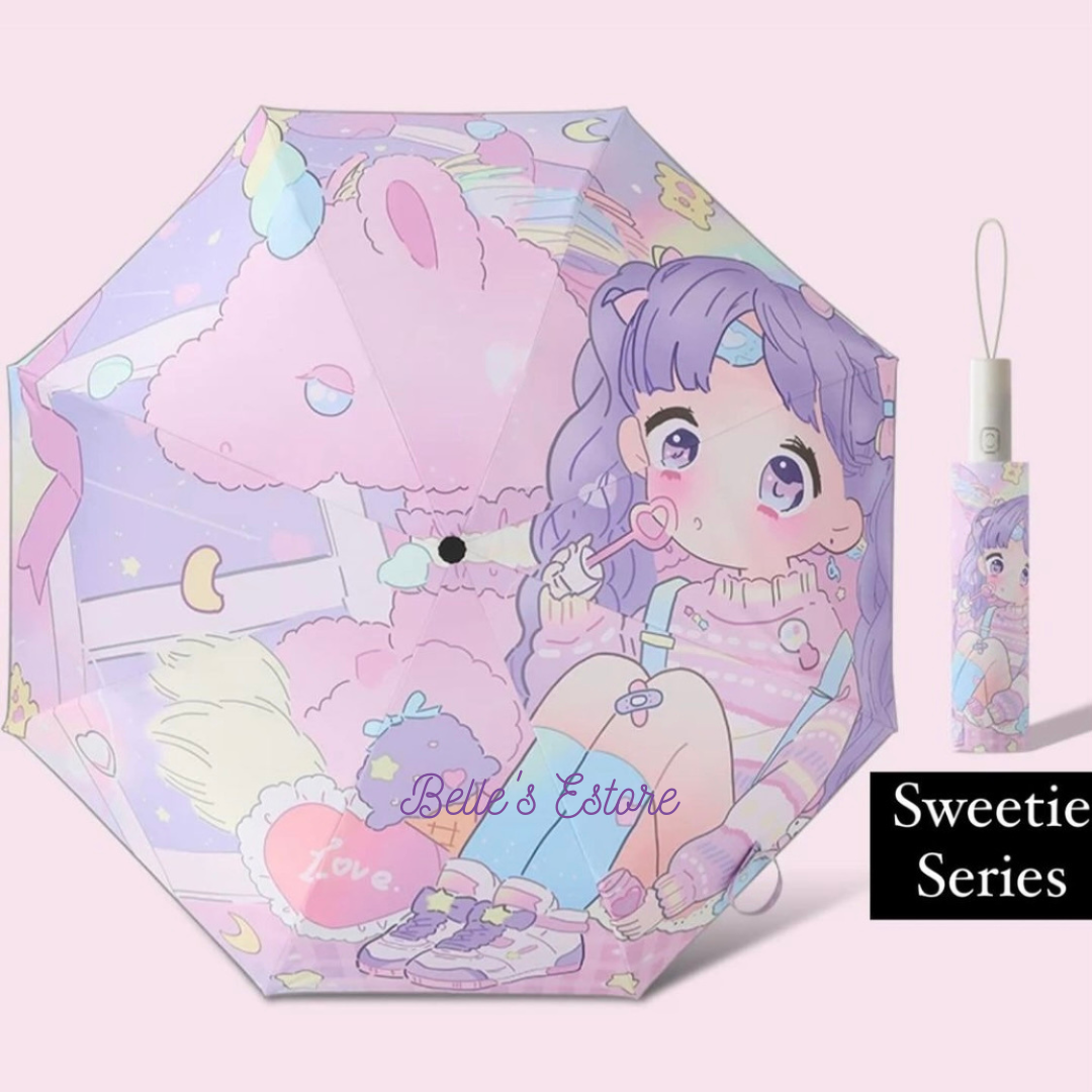 Automatic Foldable Umbrella Girls Series (Pre-Order)