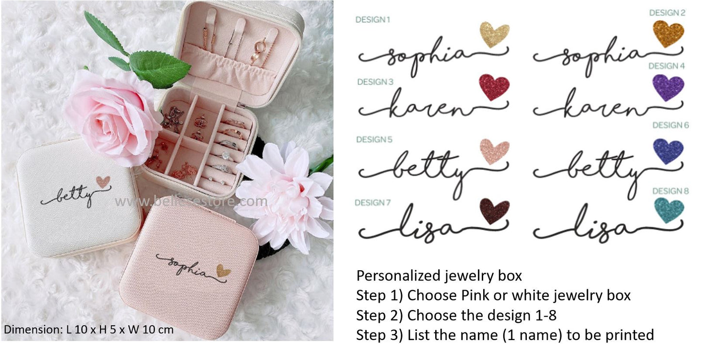 Personalized Jewelry Box (Pre-Order)