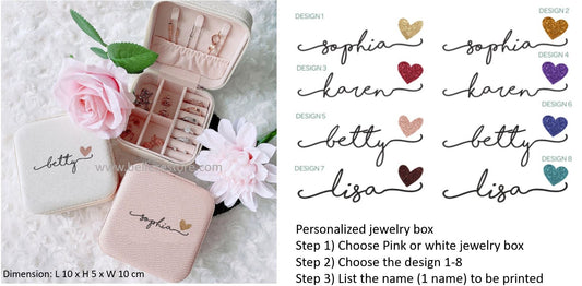 Personalized Jewelry Box (Pre-Order)