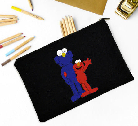 Sesame Street canvas pouch  Pre Order