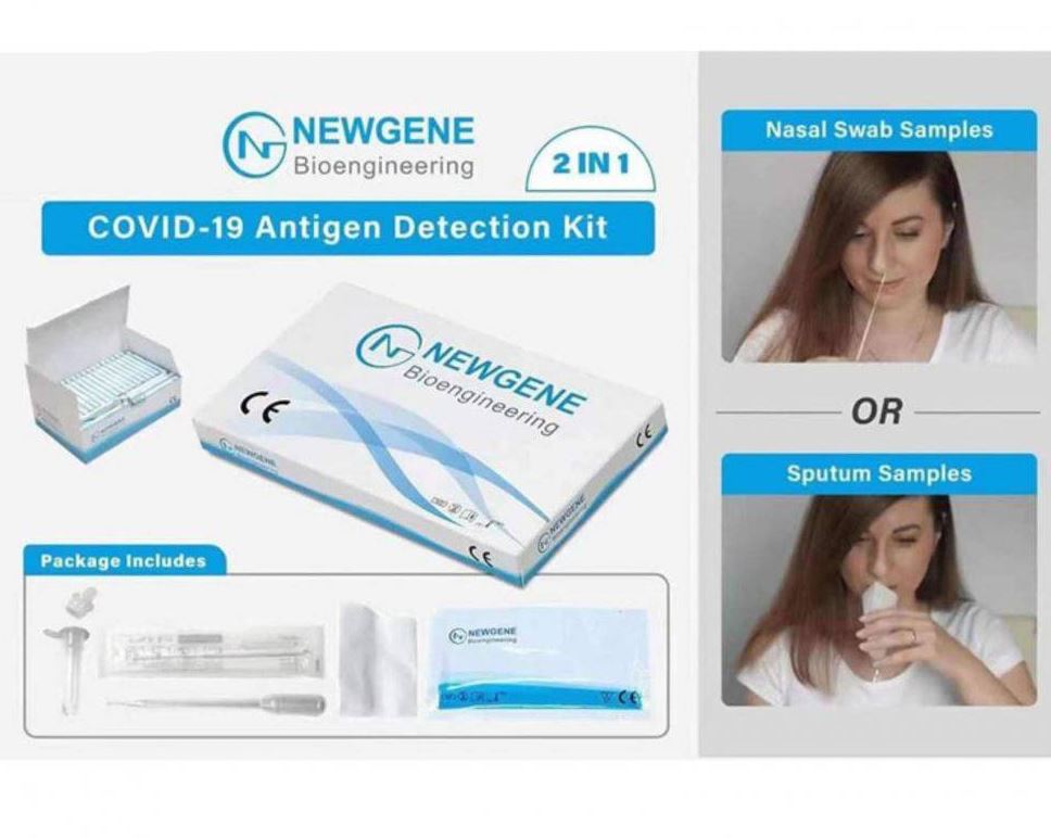 Newgene Engineering Bioengineering Covid Test Kit (INSTOCK) (Approved by MOH)